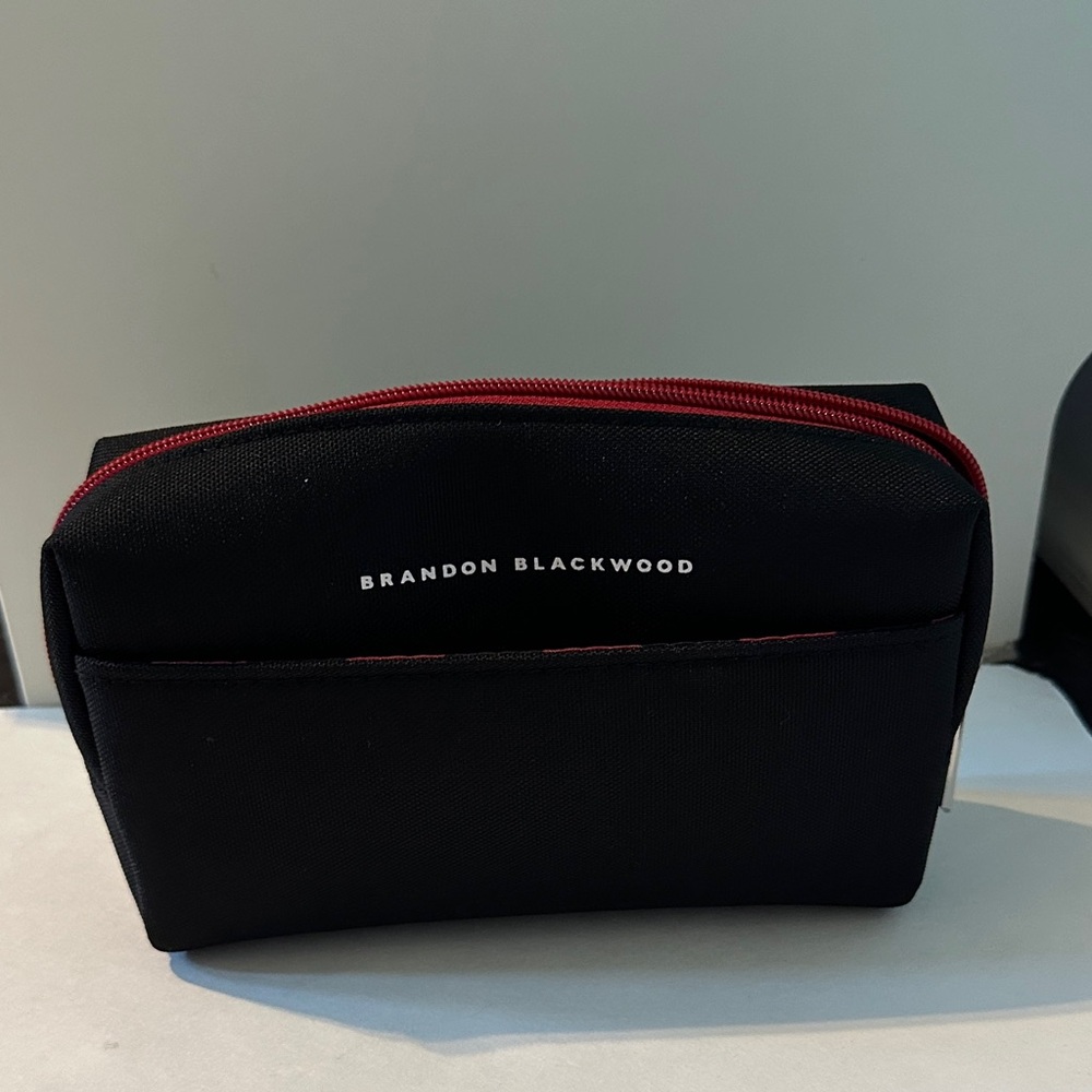 Brandon Blackwood American Airlines Flagship Classic Black Toiletry Bag